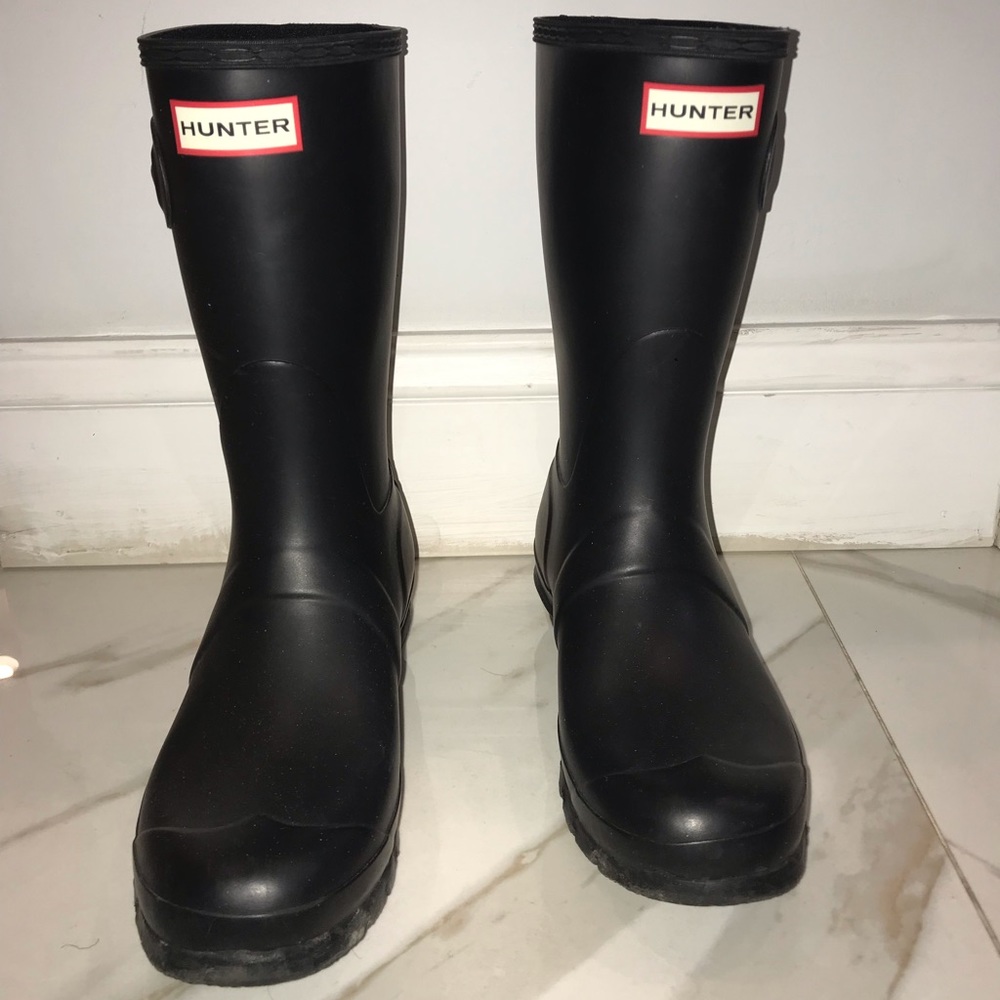 Hunter Boots with Sock Inserts